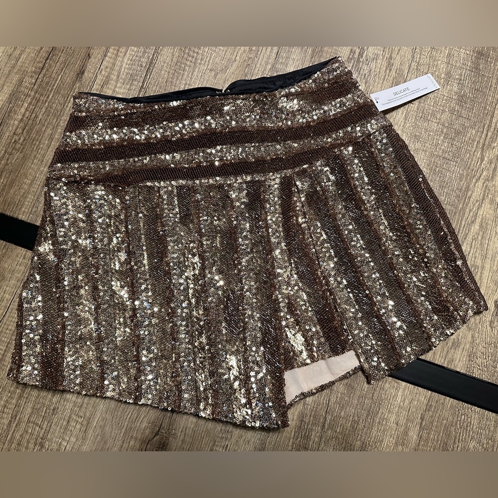 Venus Allover Sequin Skort